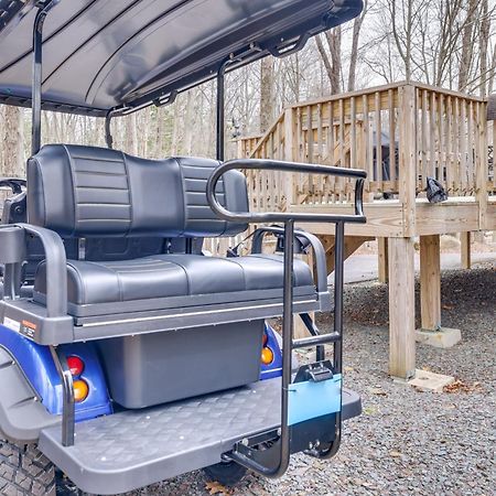 Bear Den Rustic Pocono Lake Home With Game Room! Bagian luar foto