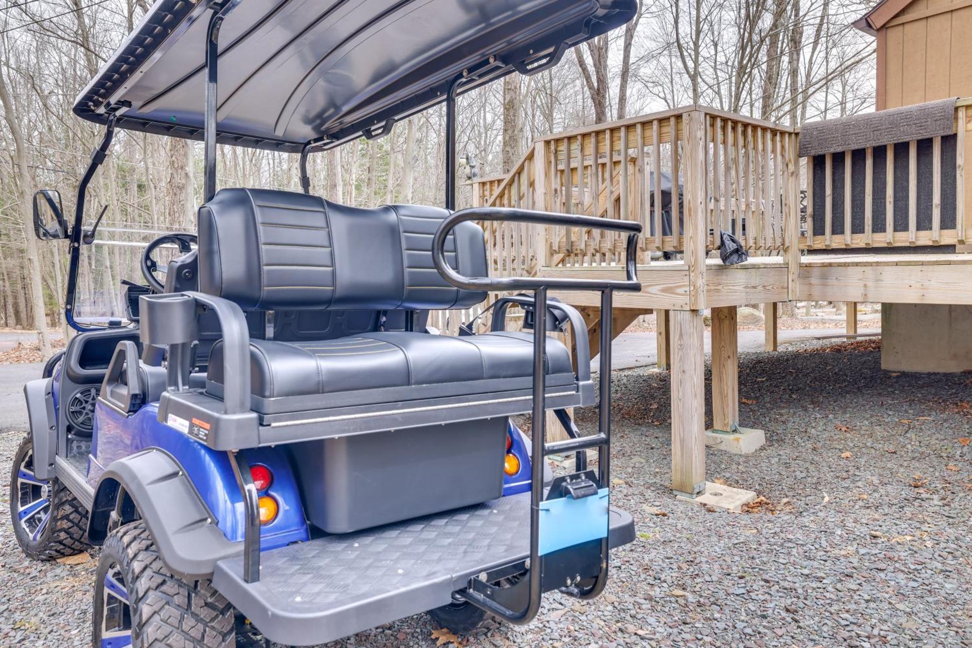 Bear Den Rustic Pocono Lake Home With Game Room! Bagian luar foto